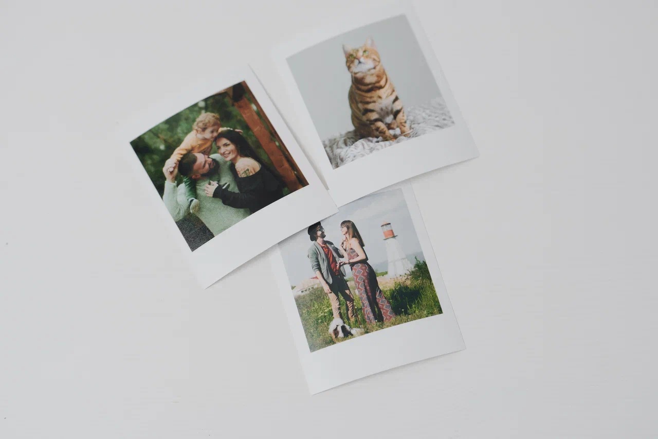 Фотографии в стиле POLAROID
